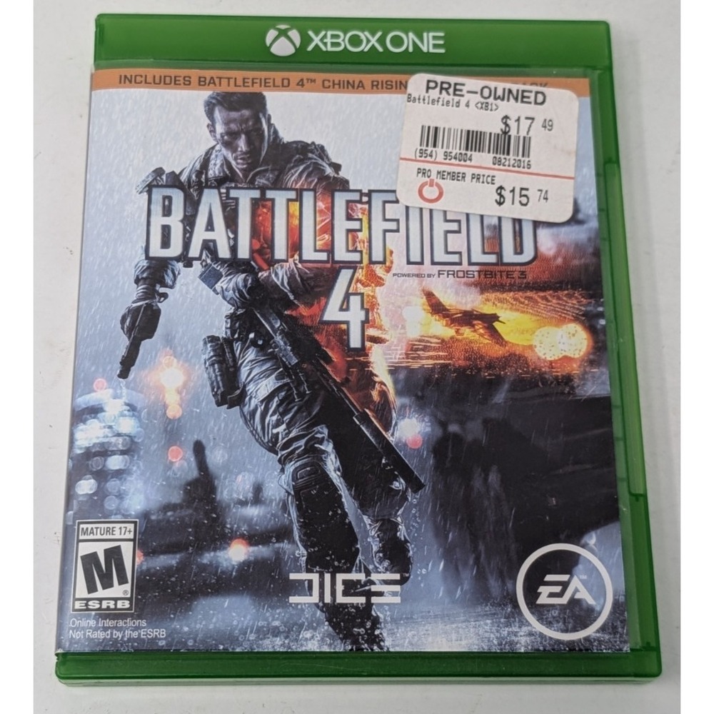 Battlefield 4 (Microsoft Xbox One, 2013) Complete CIB Tested